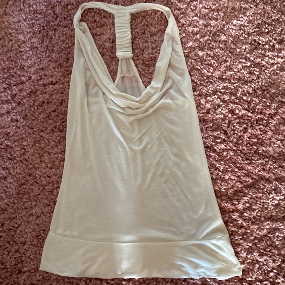 Off white t-style tank blouse - Picture 2 of 3